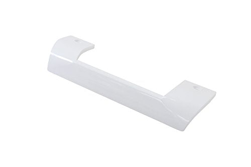 Bosch Refrigeration White Door Handle. Equivalent to part number 00490705