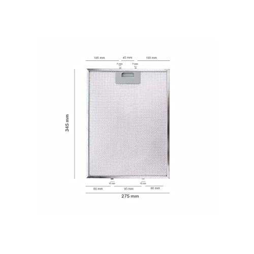 11.99 $ | TEKA DBB60 Hood Filter 275 x 344 mm (2 Units) 81460133