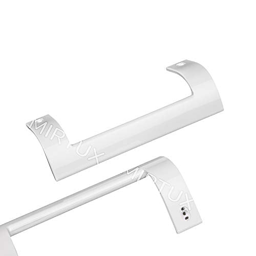 4321270300 Refrigerator Door Handle COMPATIBLE with Beko, Savoid and Smeg (Set of 2) White. Replacement Code compatible: 