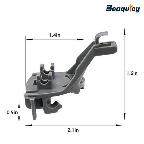 Beaquicy 00428344 Dishwasher Bearing Lower Rack Flip Tine Clip Kit 00418499 , Bosch, 