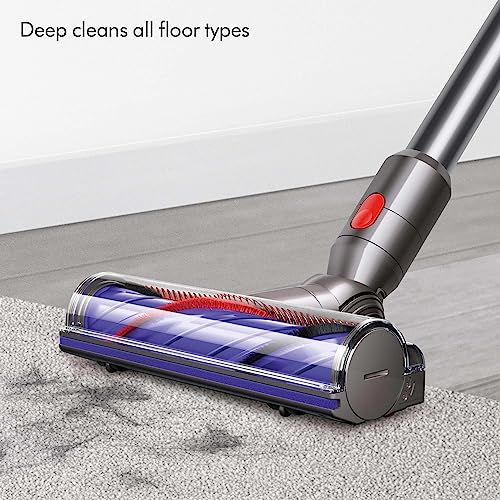 Dyson V8 Advanced Cordless Vacuum Cleaner - Silver/Nickel - Engineered for Pet Homes